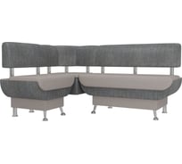 Кухонный угловой диван Альфа левый угол Лига диванов 106940L