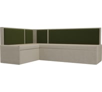 Кухонный угловой диван Кристина левый угол Лига диванов 118461L