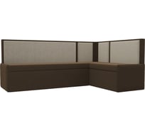 Кухонный угловой диван Кристина правый угол Лига диванов 28757