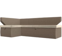 Кухонный угловой диван Омура левый угол Лига диванов 113215L