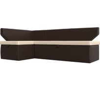 Кухонный угловой диван Омура левый угол Лига диванов 113235L