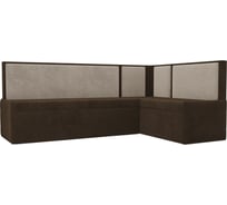 Кухонный угловой диван Кристина правый угол Лига диванов 118457