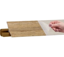 Плинтус KORNER LB 231 18 дуб сонома светлый 3.0 м 18 231-18