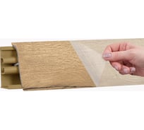 Плинтус KORNER LB 38 74 дуб галифакс 3.0 м 74 38-74