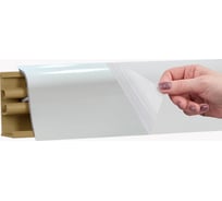 Плинтус KORNER LB 38 25 белый глянец 3.0 м 25 38-25
