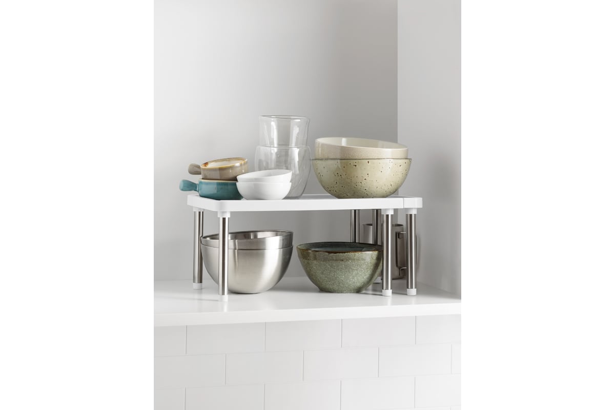 Полка в шкаф BIRD HOUSE раздвижная белая 16931 - выгодная цена, отзывы ...