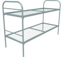 Двухъярусная кровать SAMGRUPP металлическая ''бюджет +'' (800x1900, сетка 100x100, 1 перемычка) 17116