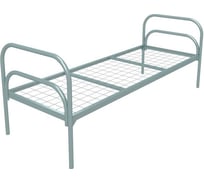 Одноярусная кровать SAMGRUPP металлическая "стандарт + 2" (700x1900, сетка 100x50, 2 перемычки) 17097