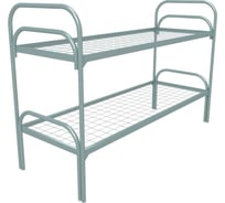 Двухъярусная кровать SAMGRUPP металлическая "хард" (900x1900, сетка 100x50, двойная ножка) 17144