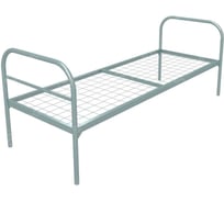 Одноярусная кровать SAMGRUPP металлическая "бюджет +" (700x1900, сетка 100x100) 17077