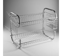 Двухуровневая сушилка для посуды Webber BE-7216 43x24x34 см 6 0R-00004434