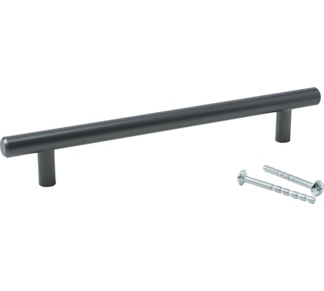 Ручка рейлинг JET 112 м.ц.160мм сталь графит R112S.160GFAG99