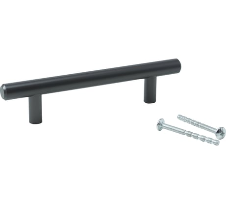 Ручка рейлинг JET 112 м.ц.096мм сталь графит R112S.96GFAG99