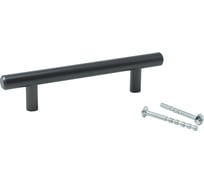 Ручка рейлинг JET 112 м.ц.128мм сталь графит R112S.128GFAG99