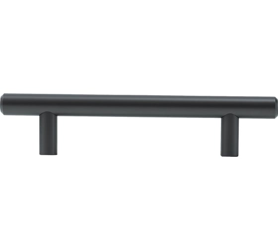 Ручка рейлинг JET 112 м.ц.128мм сталь графит R112S.128GFAG99