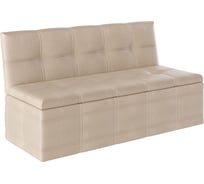 Прямая скамья BON MEBEL Квадро тип 1 кожзам бежевый 0002.97.000 0002.97.000/4 28481186