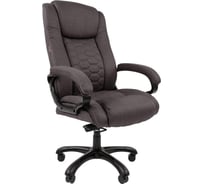 Кресло Easy Chair vt_echair-641 tc ткань серый, пластик черный 1736423