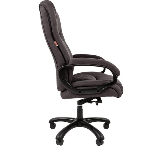 Кресло Easy Chair vt_echair-641 tc ткань серый, пластик черный 1736423