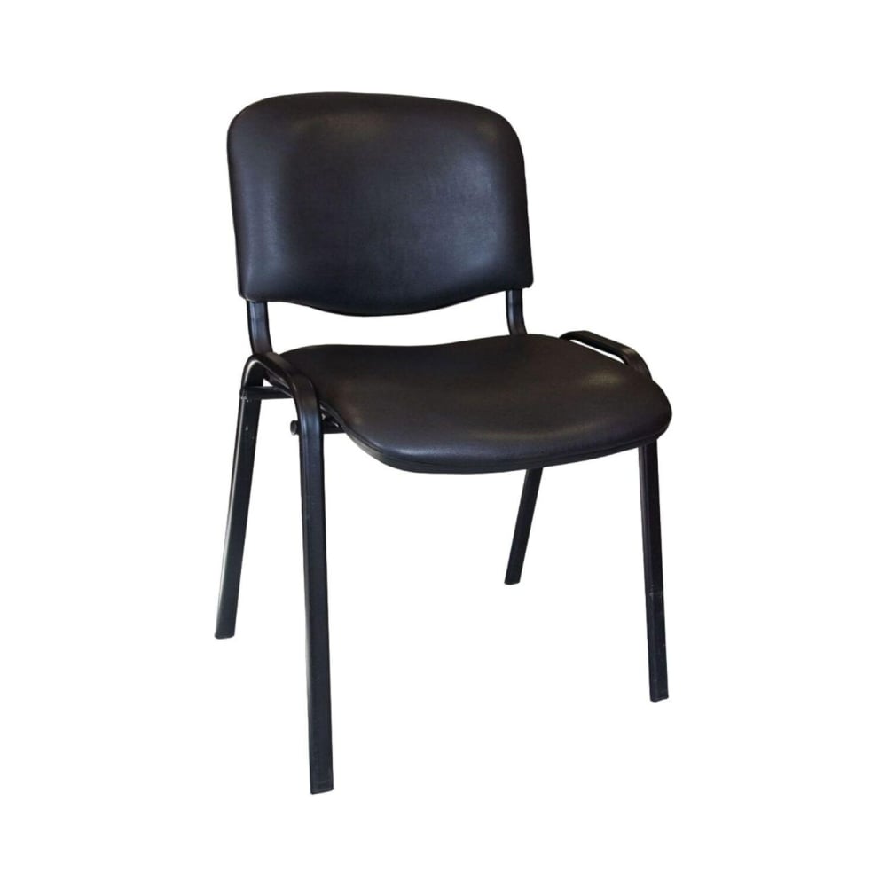 стул изо черный сиденье черный металл черный