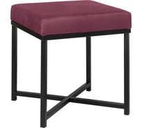 Пуф GreenWeen CRUZ, черный, Marsala, 400x400x470 мм GW-CRUZ-400B-MARS