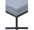 Пуф GreenWeen CRUZ, черный, Light Blue, 400x400x470 мм GW-CRUZ-400B-LB 3