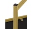 Пуф GreenWeen CRUZ, золотой, Light Blue, 400x400x470 мм GW-CRUZ-400G-LB 4