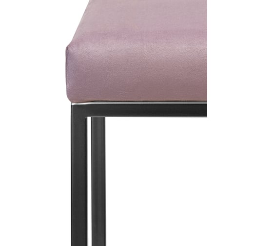 Пуф GreenWeen OMEGA, черный, Dusty Pink, 400x400x450 мм GW-PUF-OMEGA-B-DP