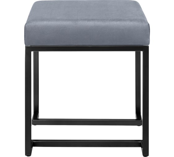 Пуф GreenWeen OMEGA, черный, Light Blue, 400x400x450 мм GW-PUF-OMEGA-B-LB