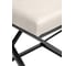 Пуф GreenWeen Chelsea, черный, Ivory, 400x400x450 мм GW-CH400B-I 3