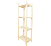 Деревянный стеллаж Timber&Style 60x145x30см, 4 полки TSST60304