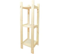 Деревянный стеллаж Timber&Style 30x103x30см, 3 полки TSST30303