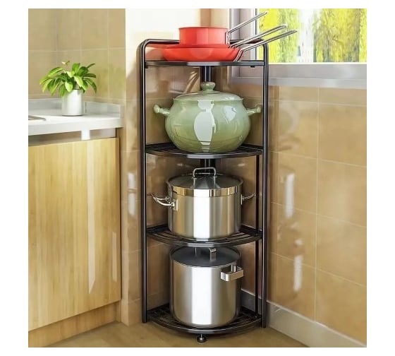 Складная полка для хранения Homium For Home, 4 уровня shelf01-04