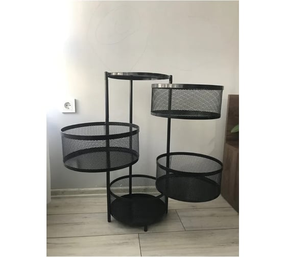 Полка-органайзер для хранения Homium For Home, 4 уровня shelf01-05