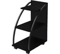 Полка Homium Style, цвет черный 3 уровня shelf01-07black