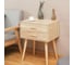 Тумба Homium с ящиками Cozy, цвет светлое дерево, размер 45x35x59 см, на ножках stand04 6