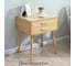 Тумба Homium с ящиками Cozy, цвет светлое дерево, размер 45x35x59 см, на ножках stand04 9