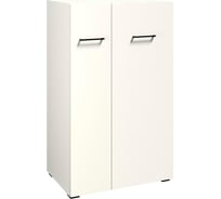 Шкаф Комус in homeoffice закрытый, 644x416x1062, белый 1232567