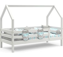 Кровать с надстройкой Мебельград Соня белый 42422