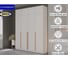 Распашной шкаф ADETA Пакс Фардал 31 gold ИКЕА paks-1253256-200-280-60 6