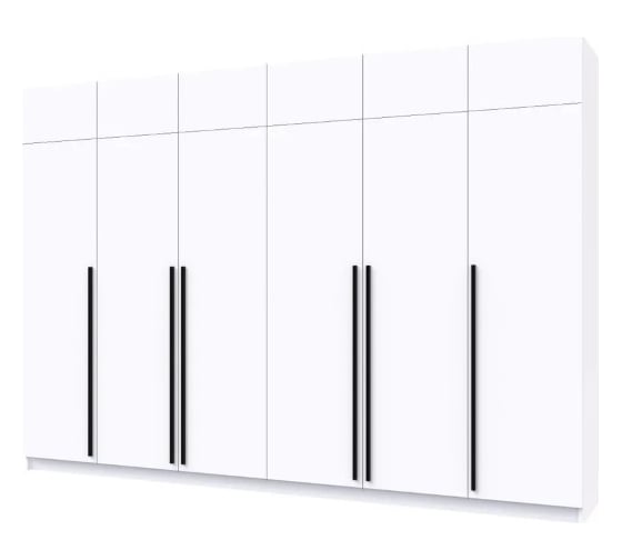 Распашной шкаф ADETA Пакс Фардал 56 white ИКЕА paks-4607662-250-240-60