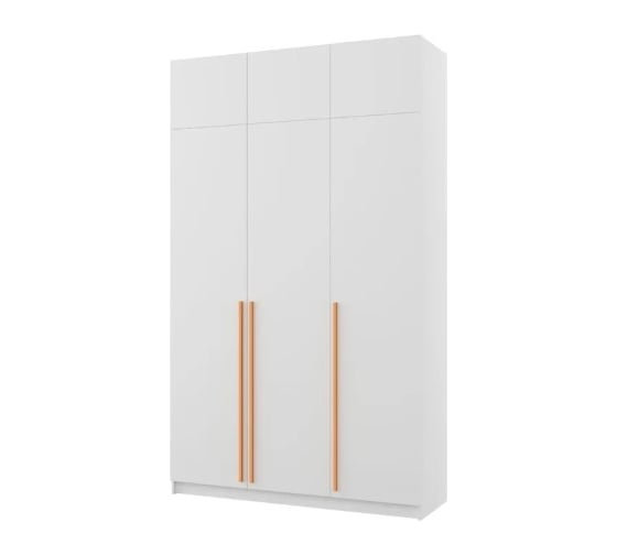 Распашной шкаф ADETA Пакс Фардал 30 gold ИКЕА paks-1125977-140-230-30