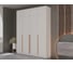 Распашной шкаф ADETA Пакс Фардал 31 gold ИКЕА paks-1253256-180-260-45 5
