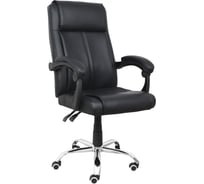 Поворотное кресло AKS Home BRIGHTON, ECO, черный 80024