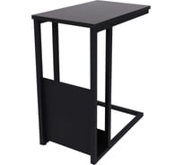 Журнальный стол AKS Home FOXY, темный дуб/черный, 500х300х600 92414