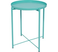 Журнальный стол AKS Home TRICK, зеленый, d 420х520 91083