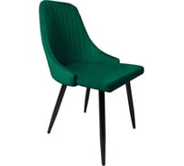 Стул AKS Home MEGAN, зеленый велюр HLR56/черный 62512