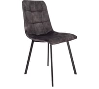 Стул AKS Home VERMONT VINTAGE, винтажный серый велюр UF912-6/черный 78266