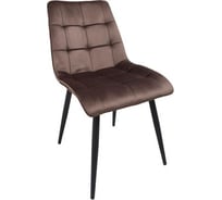 Стул AKS Home FRED NEW, коричневый/черный 83886