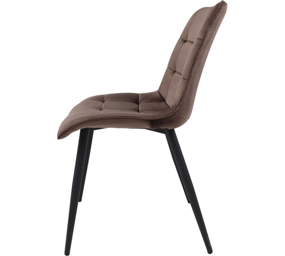Стул AKS Home FRED NEW, коричневый/черный 83886