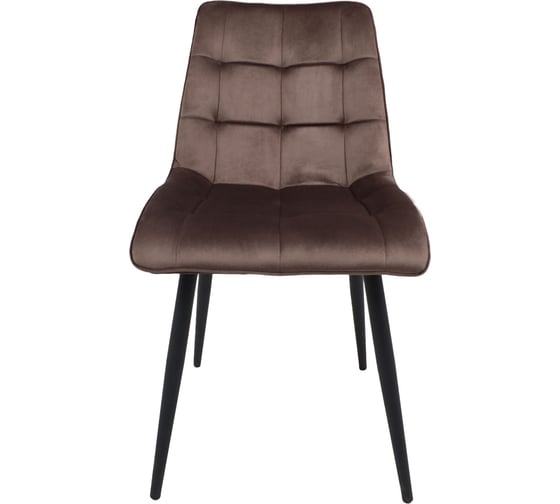 Стул AKS Home FRED NEW, коричневый/черный 83886